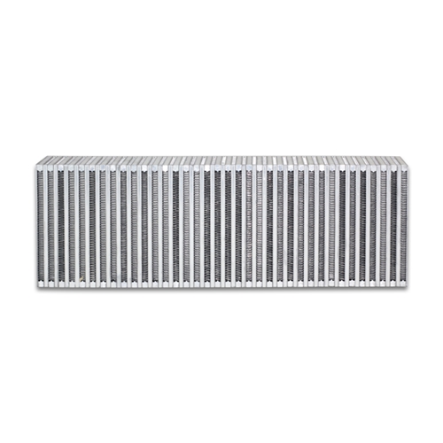 Vertical Flow Intercooler Core, 24" Wide x 8" High x 3.5" Thick