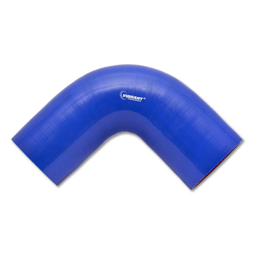 90 Degree Elbow, 2.00" I.D. x 4.00" Leg Length - Blue