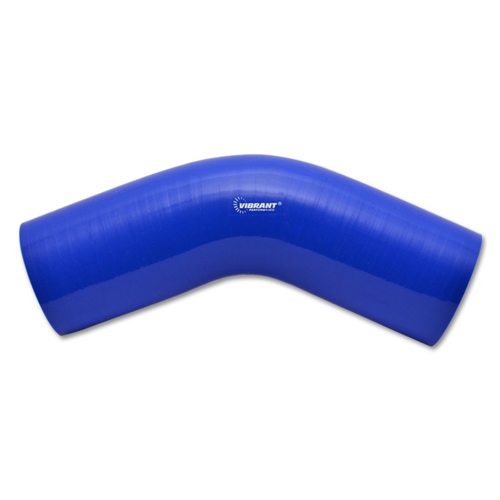 45 Degree Elbow, 2.25" I.D. x 5.00" Leg Length - Blue