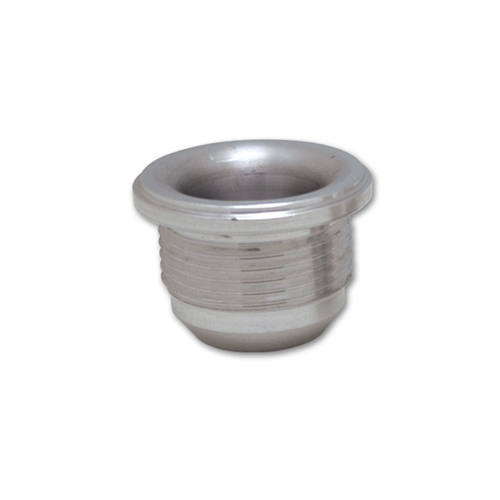 Male -4AN Steel Weld Bung (7/16-20 SAE Thread; 3/4" Flange OD)