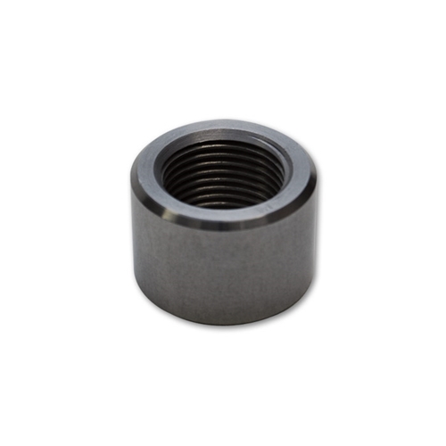 Female 1/8" -27NPT Mild Steel Weld Bung (3/4" OD)