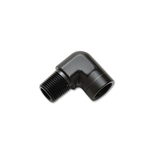 90 Degree Female to Male Pipe Adapter Fitting; Size: 1/8" NPT