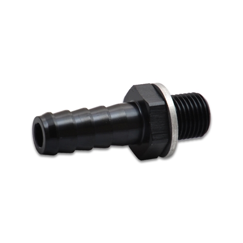 Metric to Barb Fitting (Male M12 x 1.5 to 5/16" Barb) Aluminum