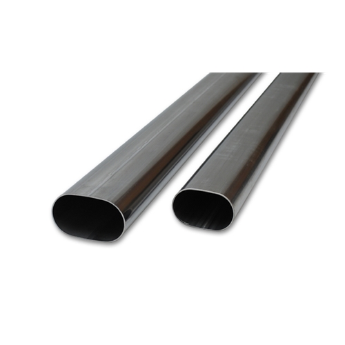 Straight Oval Tubing, 3" O.D. - 5 feet long