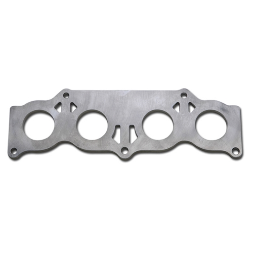 Exhaust Manifold Flange for Toyota 2AZFE Motor, 3/8" Thick