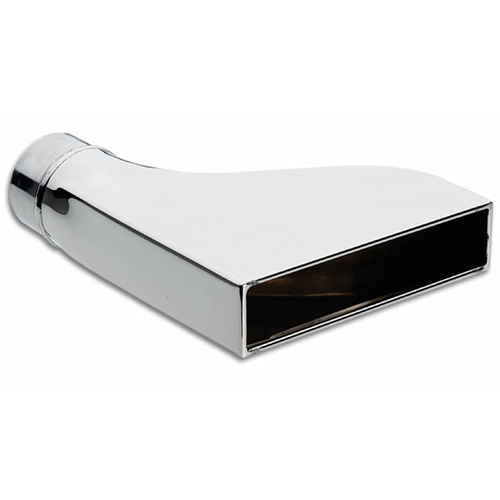 7.50" x 2.00 Rectangular Stainless Steel Tip (Camaro Style) - 2.5"inlet