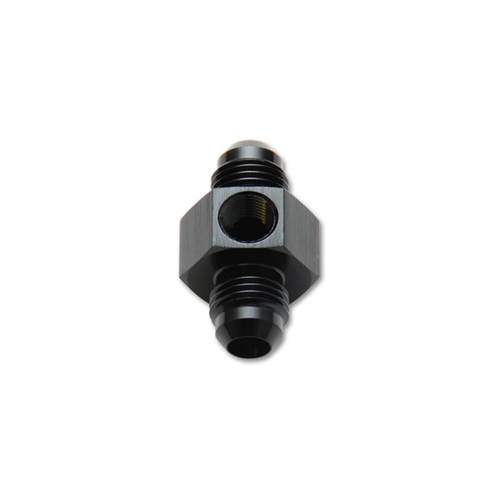 Male AN Flare Union Adapter with 1/8" NPT Port; Size: -4AN