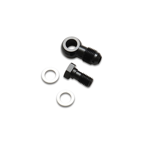 Single Male Banjo Adapter Assembly; Banjo Size: -4AN; Bolt Size: M10 x 1.25