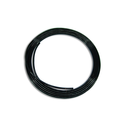 Polyethylene Vacuum Tubing, 0.156" O.D., 10' Length - Black