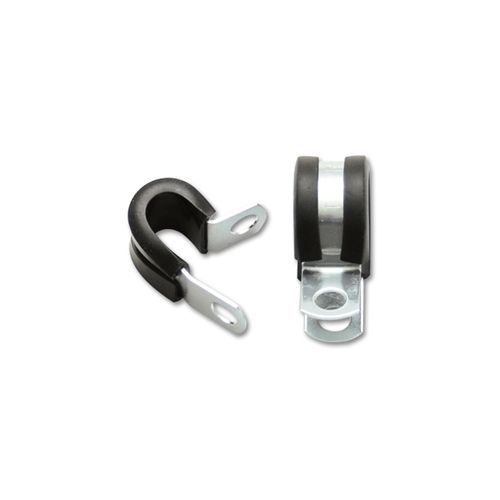 Stainless Steel Cushion P-Clamp for 0.25" O.D. hose - Pack of 10