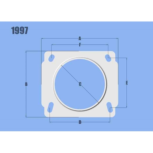 Mass Air Flow Sensor Adapter Plate, for Nissan Applications