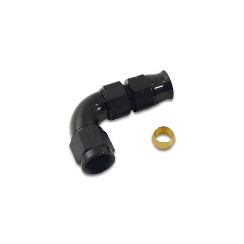 90 Degree Tube to Female AN Adapter, Tube O.D. - 5/16"; AN Size: -6"