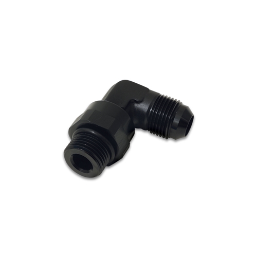 90 Degree Swivel Adapter, Size: -6 AN to -8 ORB