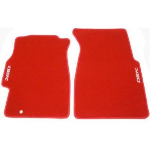 VMS Racing Floor Mats - Honda CIvic 88-91 - Red