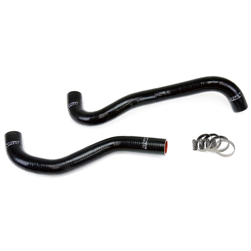 HPS Black Reinforced Silicone Radiator Hose Kit Coolant Honda 06-11 Civic Si