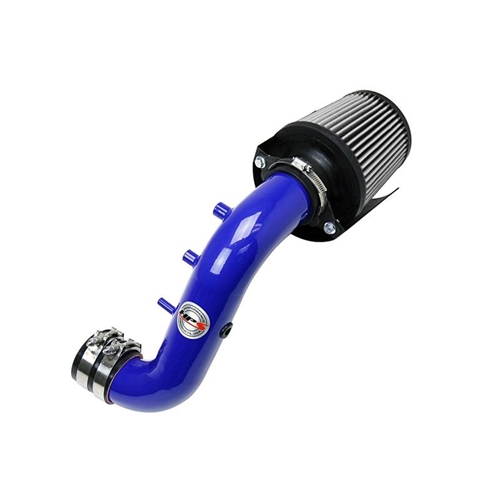 HPS Shortram Air Intake Kit 2002-2006 Acura RSX Type-S 2.0L, Includes Heat Shield - Blue