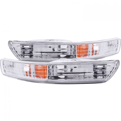 ACURA INTEGRA 98-01 PARKING/SIGNAL LIGHTS CHROME AMBER