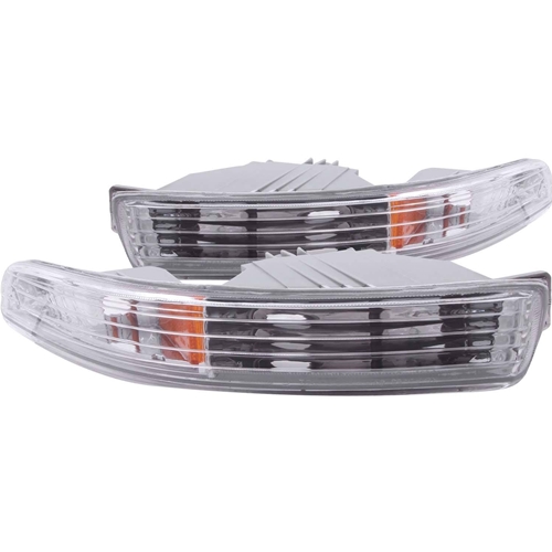 ACURA INTEGRA 94-97 PARKING/SIGNAL LIGHTS CHROME AMBER