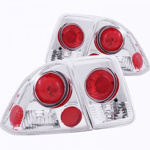 HONDA CIVIC 01-05 4DR TAIL LIGHTS CHROME