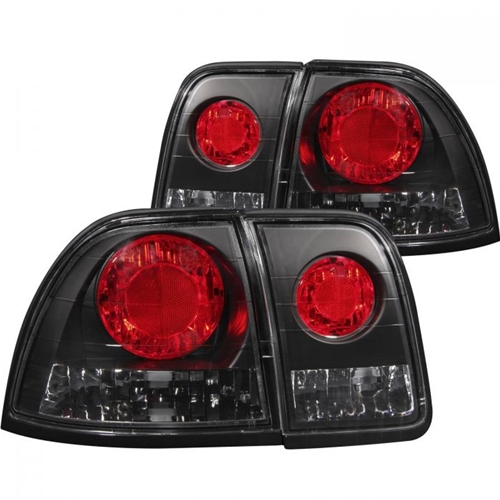 HONDA ACCORD 96-97 TAIL LIGHTS BLACK