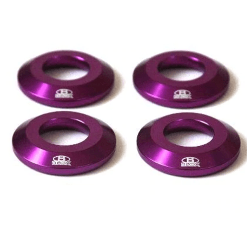 S2000 Differential Mount Collars Purple