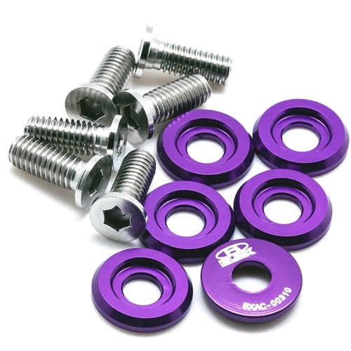 Fender Washer Kit Purple / Small