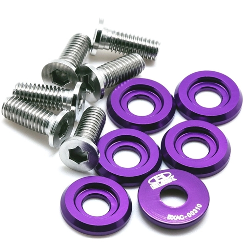 Fender Washer Kit Purple / Large