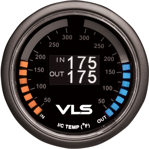 Revel VLS OLED Intercooler Dual Temperature Gauge