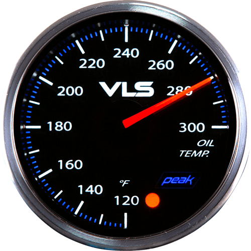 Revel VLS II Oil Temperature Analog Gauge