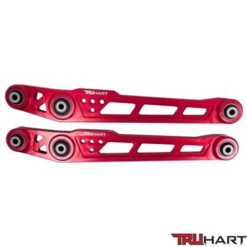 TruHart Rear Lower Control Arms - Acura Integra (90-01)/Honda Civic (88-95)/Honda CRX (88-91) - RED