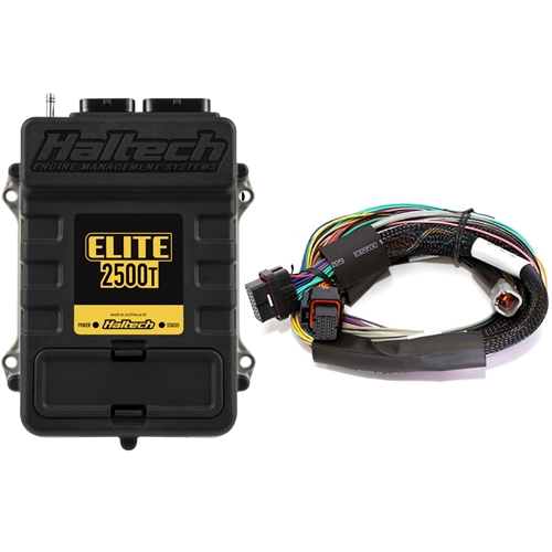 Haltech Elite 2500 T + Basic Universal Wire-in Harness Kit - Length: 2.5m (8')