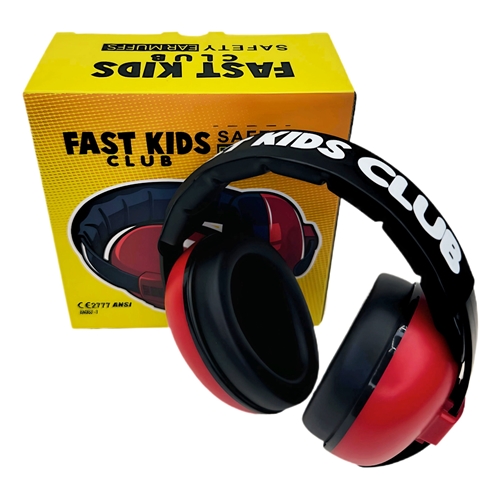 Fast Kids Club Safety Earmuffs | Infant/Toddler