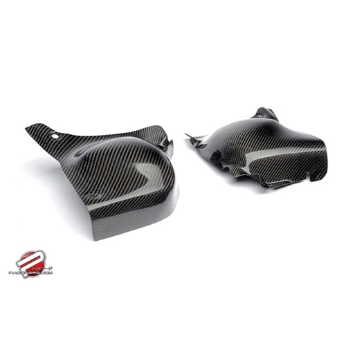 PASSWORD:JDM DRY CARBON FIBER SUSPENSION CAPS - HONDA CIVIC (INC TYPE R) 16+