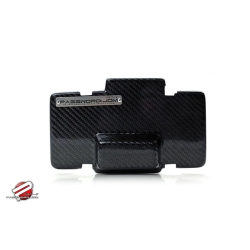 PASSWORD:JDM DRY CARBON FIBER FUSE BOX OVER-COVER - HONDA CIVIC SI (02-05)/ACURA RSX (02-06)