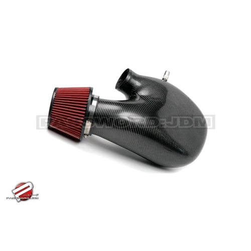 PASSWORD:JDM DRY CARBON FIBER POWERCHAMBER INTAKE - ACURA RSX (02-06)/HONDA CIVIC SI (02-05)