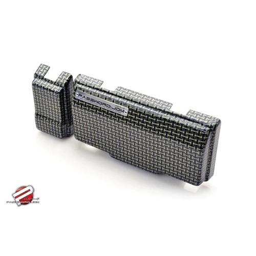 PASSWORD:JDM DRY CARBON KEVLAR FUSE BOX OVER-COVER - HONDA S2000 (00-09)