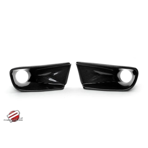 PASSWORD:JDM DRY CARBON FIBER BUMPER DUCTS - HONDA CIVIC 4DR (09-11)