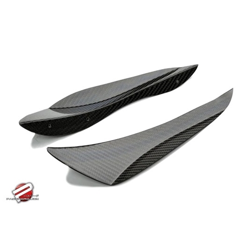 PASSWORD:JDM DRY CARBON FIBER CANARDS - HONDA CRZ (2010+)