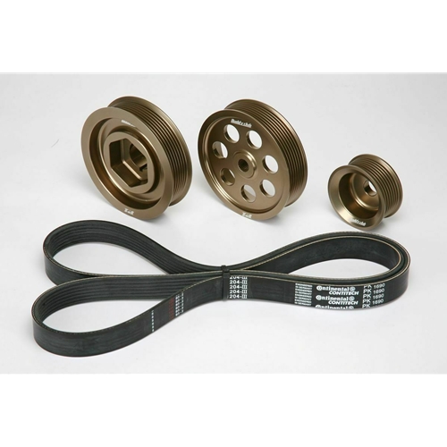 Buddy Club P1 Lightweight 3 Pulley Set - RSX (Type S) 02-06, TSX 04-08  w/o AC K20A2, K20Z1, K24A2