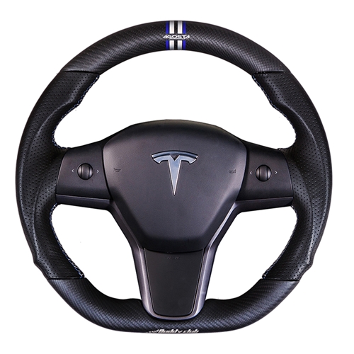 Buddy Club Sport Steering Wheel Tesla Model 3 / Y - Carbon Fiber (Matte)