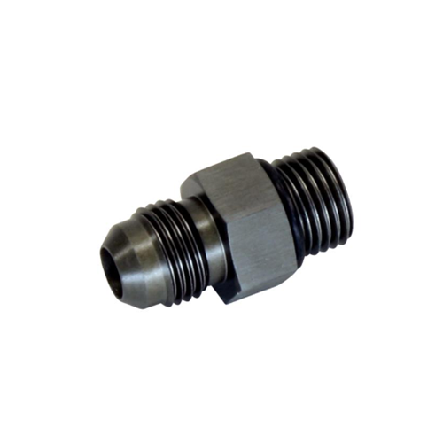 -6AN to -8AN Discharge Fitting with Check Valve for Inline Hi Flow Fuel Pump