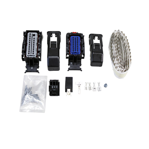 Infinity Series 7(PN: 30-7101, 30-7100, 30-7111) Plug & Pin Kit. Includes 73 pin connector with cover, 56 pin connector with cover