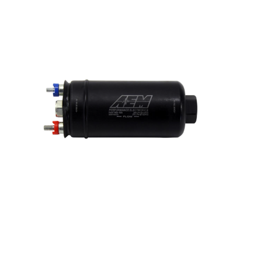 400lph Inline High Flow Fuel Pump. 400lph@43psi, 270LPH@120psi. -10AN Inlet & -6AN Outlet.