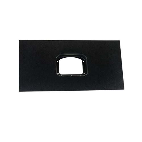 Universal vacuum formed ABS Panel - Formed to allow for the flush fit of a CD-5 Display when used with supplied softmounts