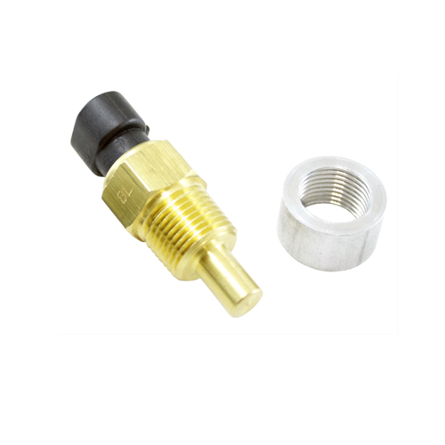 Water Temp Sensor Kit. 3/8"NPT. Includes: Water Temp Sensor, 3/8"NPT Aluminum Bung, Connector & Pins