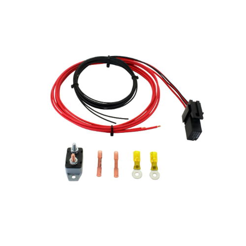 30 Amp Relay Wiring Kit. Includes 30 Amp Circuit Breaker(Auto reset, splash and dustproof), 30 Amp Relay, 80" 10 gauge Mini-Harness, Terminals & Connectors