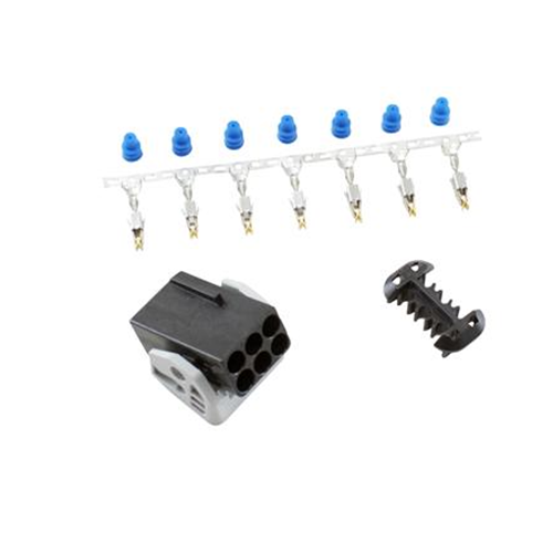 Bosch LSU 4.2 Wideband Connector Kit. Includes: Bosch LSU 4.2 Connector, 7 X Wire Seals & 7 X Contacts