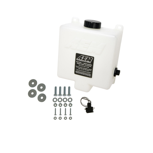 V2 Water/Methanol Injection 1.15 Gallon Tank Kit with Conductive Fluid Level Sensor