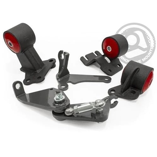 INNOVATIVE MOUNTS CONVERSION ENGINE MOUNT KIT - 90-91 INTEGRA / 92-93 INTEGRA GSR (B18A/B17A / MANUAL / AUTO 2 MANUAL / CABLE 2 HYDRO)