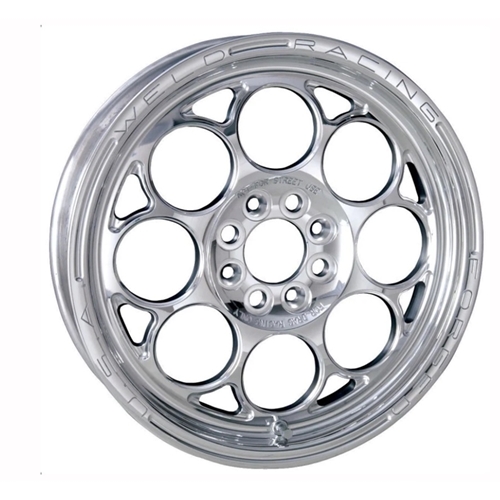 15x3.5 Polished Magnum Import 4x100 2.25" BS